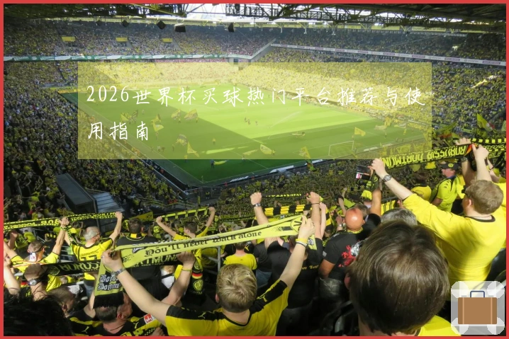 2026世界杯买球热门平台推荐与使用指南