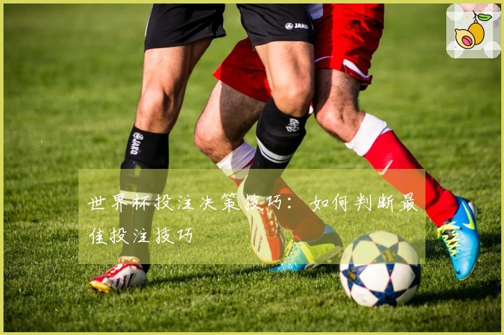世界杯投注决策技巧：如何判断最佳投注技巧